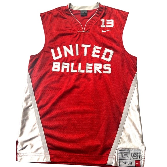 Vintage Y2K Nike United Ballers Steve Nash #13 Jersey & Warm Up Jersey Set S - Picture 10 of 12